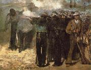 Edouard Manet The Execution of Emperor Maximilian, Spain oil painting reproduction
